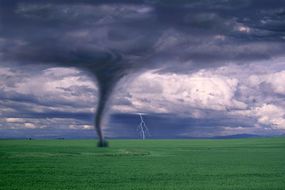 Tornadoes: one of the bonus effects of hurricanes.