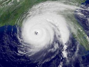 Hurricanes like Ivan, pictured here in September 2004 over the Gulf Coast, were here long before we were.