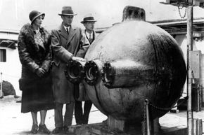 Inventor Rick Dickson was inspired to create his hydrosphere after reading about naturalist and explorer Dr. Charles William Beebe (pictured here), who plumbed the depths of the ocean in a bathysphere back in the 1930s.