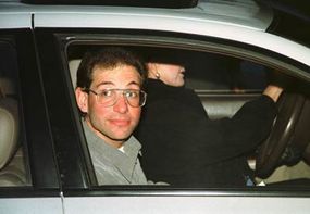 Hacker Kevin Mitnick, newly released from the Federal Correctional Institution in Lompoc, California.
