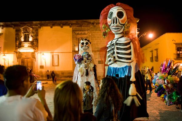 Night of cultures' traditional Halloween celebration.