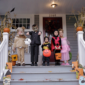 To be safe, Halloween costumes should fit properly and be made from flame-retardant materials.