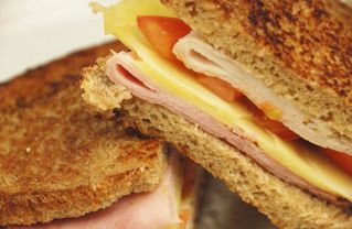 ham and cheese sandwich