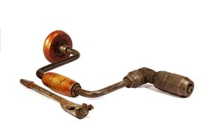 Mini Antique Hand Drill