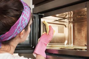 Elbow grease will no longer be required for microwave cleaning jobs.