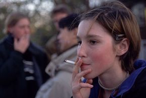 Teen smoker