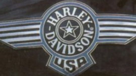 《Hog Wild: Harley-Davidson Logos Through the Years》＂border=