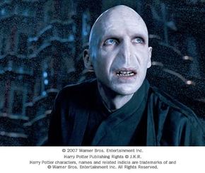 Ralph Fiennes as Lord Voldemort in Warner Bros. Pictures' fantasy &quot;Harry Potter and the Order of the Phoenix.&quot;