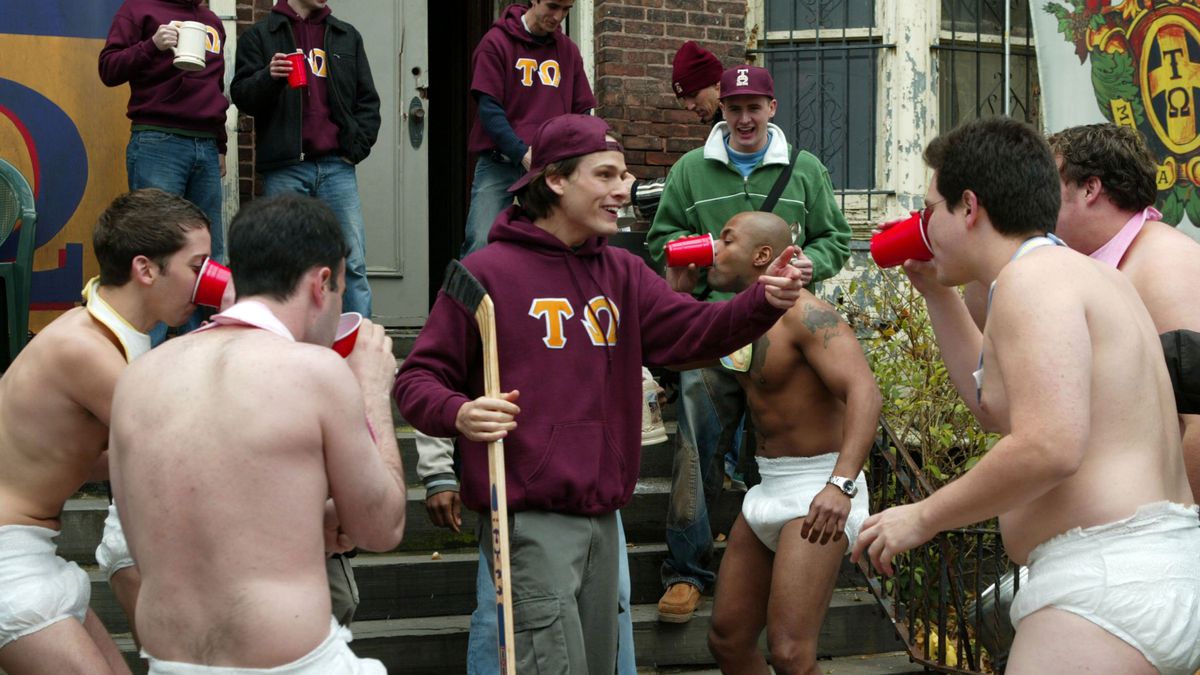 Gay college hazing