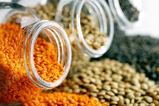 healthy foods lentils