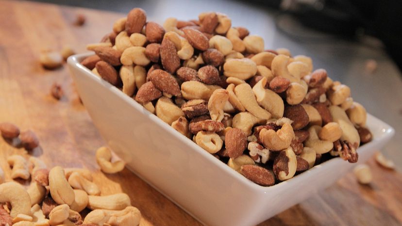 bowl of mixed nuts