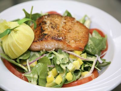 Salmon salad