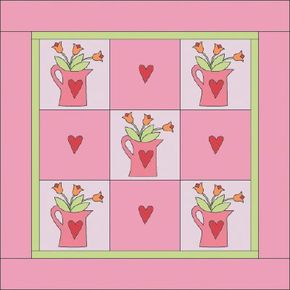 hearts and flowers quilt pattern howstuffworks