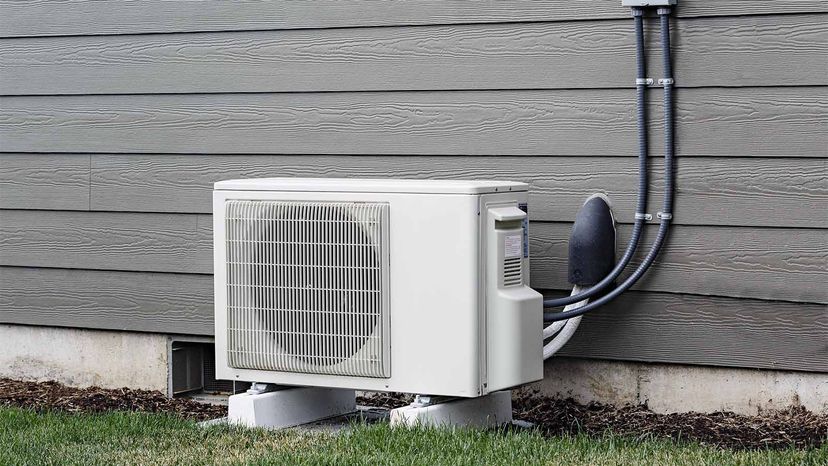 A mini split heat pump