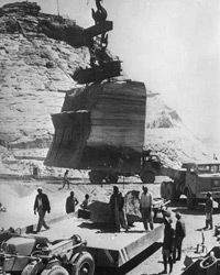 The Abu Simbel move was undertaken from 1964 to 1966 and funded by donations from 52 countries.