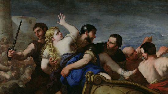 美丽的诅咒:特洛伊的海伦被指责为引发了特洛18新利最新登入伊战争