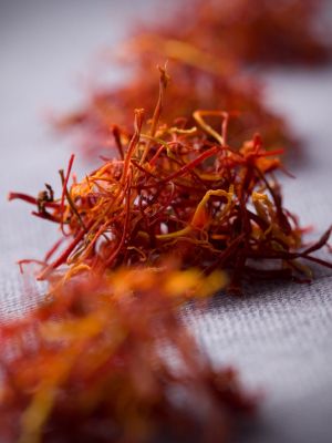 piles of saffron