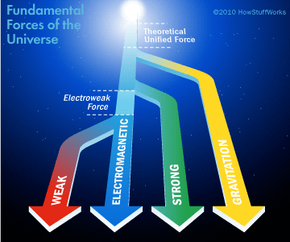 The fundamental forces of the universe