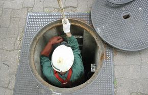 Sewer workers clean the bowels of the city to keep our waste out of the streets and to keep our water clean.