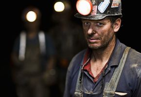 Coal miners have literally the dirtiest job -- they emerge from the mines every day covered in black dust.