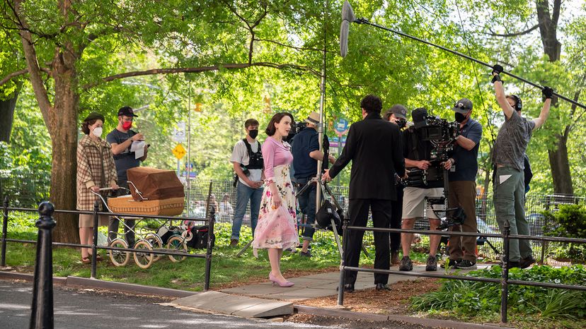 film crew, Marvelous Mrs. Maisel