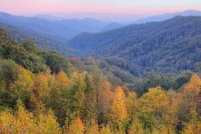 Smoky Mountains autumn foliage