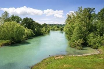 Beautiful nature's outdoor water landscape.