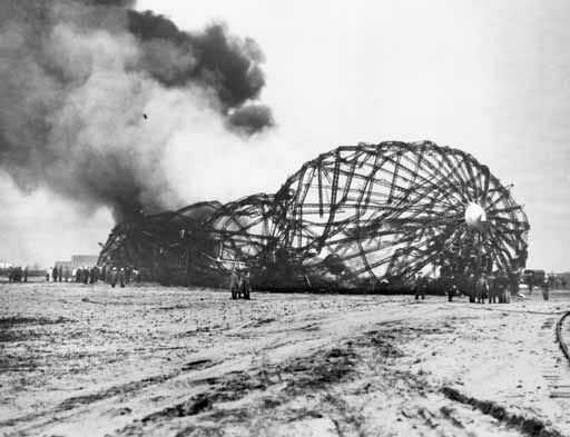 Hindenburg wreckage