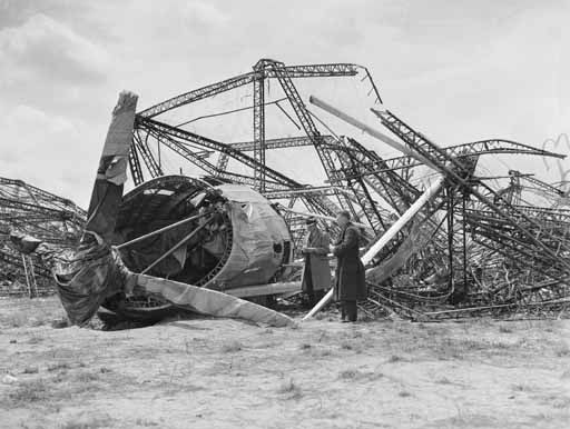 Hindenburg wreckage