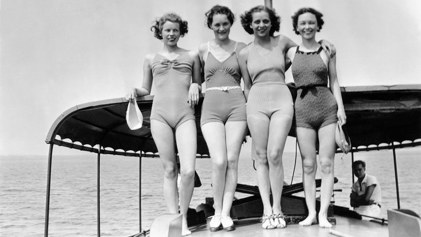 Old fashioned hot sale swimsuit