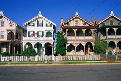 historic homes in Cape May, New Jersey
