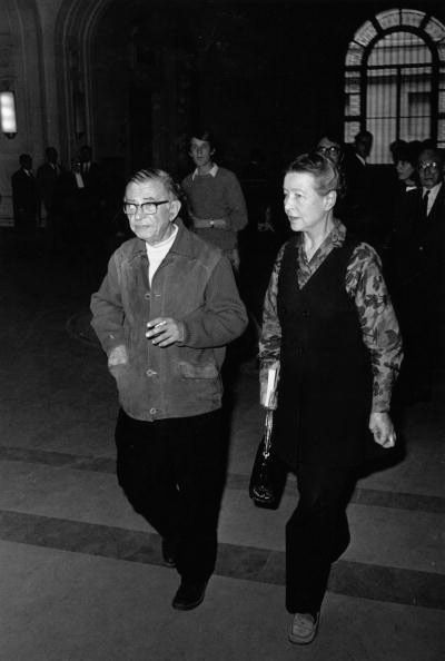 Jean-Paul Sartre and Simone de Beauvoir