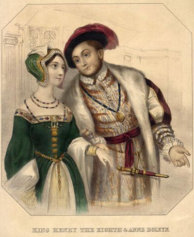 Henry VIII and Anne Boleyn