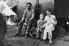 Depression-era family