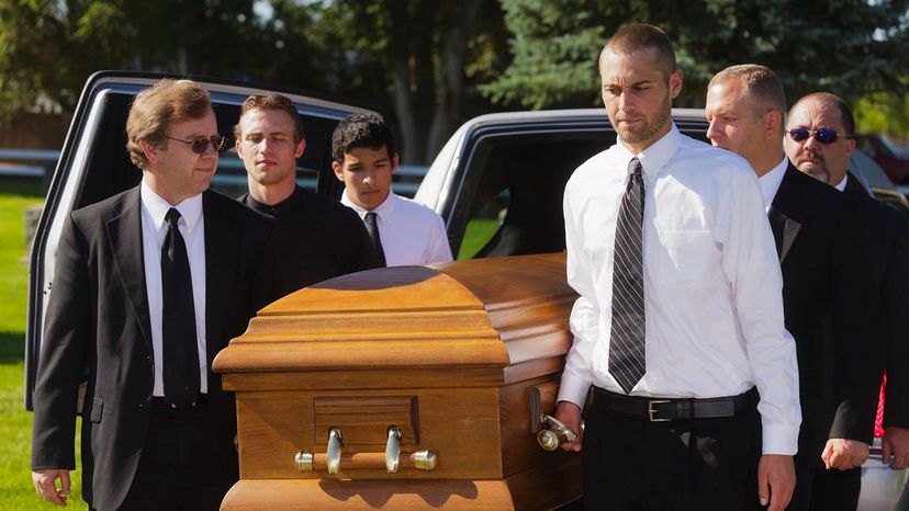 pallbearers at funerl