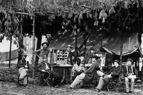 civil war triage station