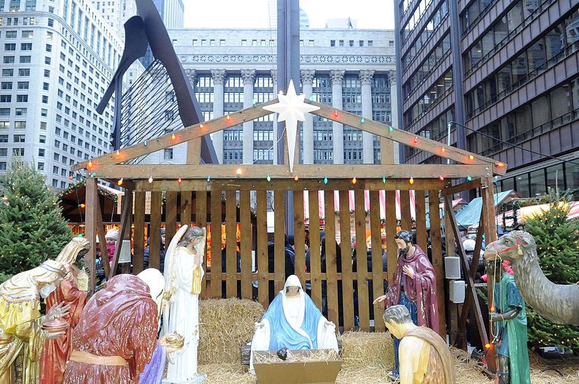 Nativity scene, Chicago