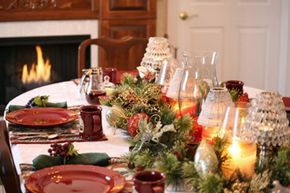 Don't put all the pressure on one cook; let everyone help out. See more pictures of holiday table settings.