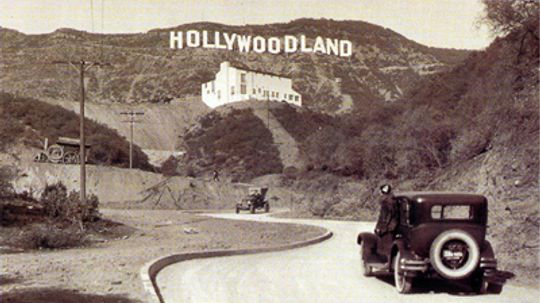 July 13: Hollywood Sign Erected