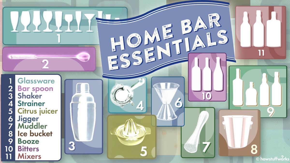 Musthave Bar Essentials to Make Killer Cocktails at Home HowStuffWorks