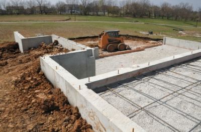 concrete home foundation
