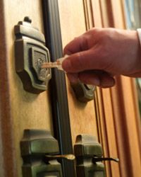 hand key lock