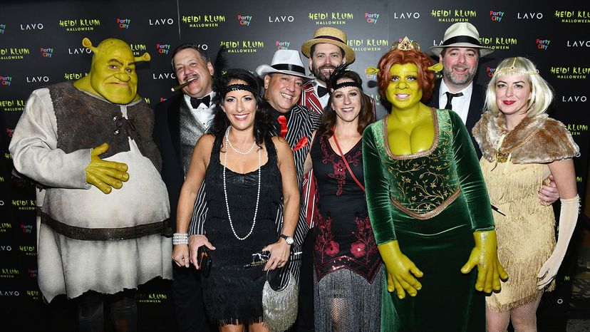 Heidi Klum, guests, Halloween party