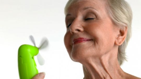 What causes hot flashes?