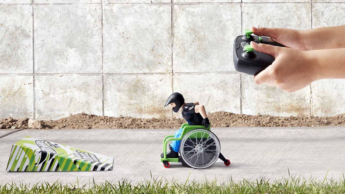 Hot wheels wheelchair toy online