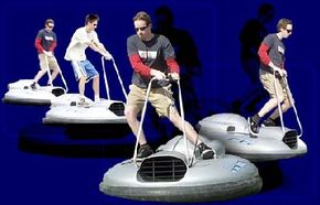 The Airboard is the first commercially-marketedsingle-person hovercraft.