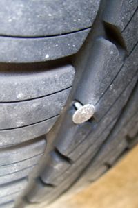 Your tires are subjected to nails and a variety of other road hazards each and every time you drive your car.