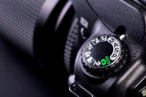 Don't forget to clear gunk from around control dials and buttons, otherwise, built-up dirt can affect camera operation.
