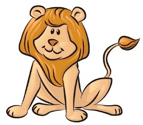 how to draw a cartoon lion