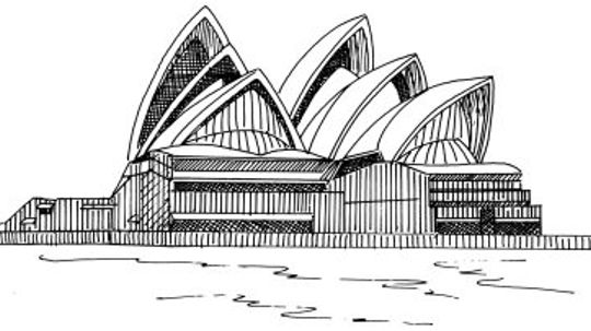 How to Draw the Sydney Opera House in 5 Steps